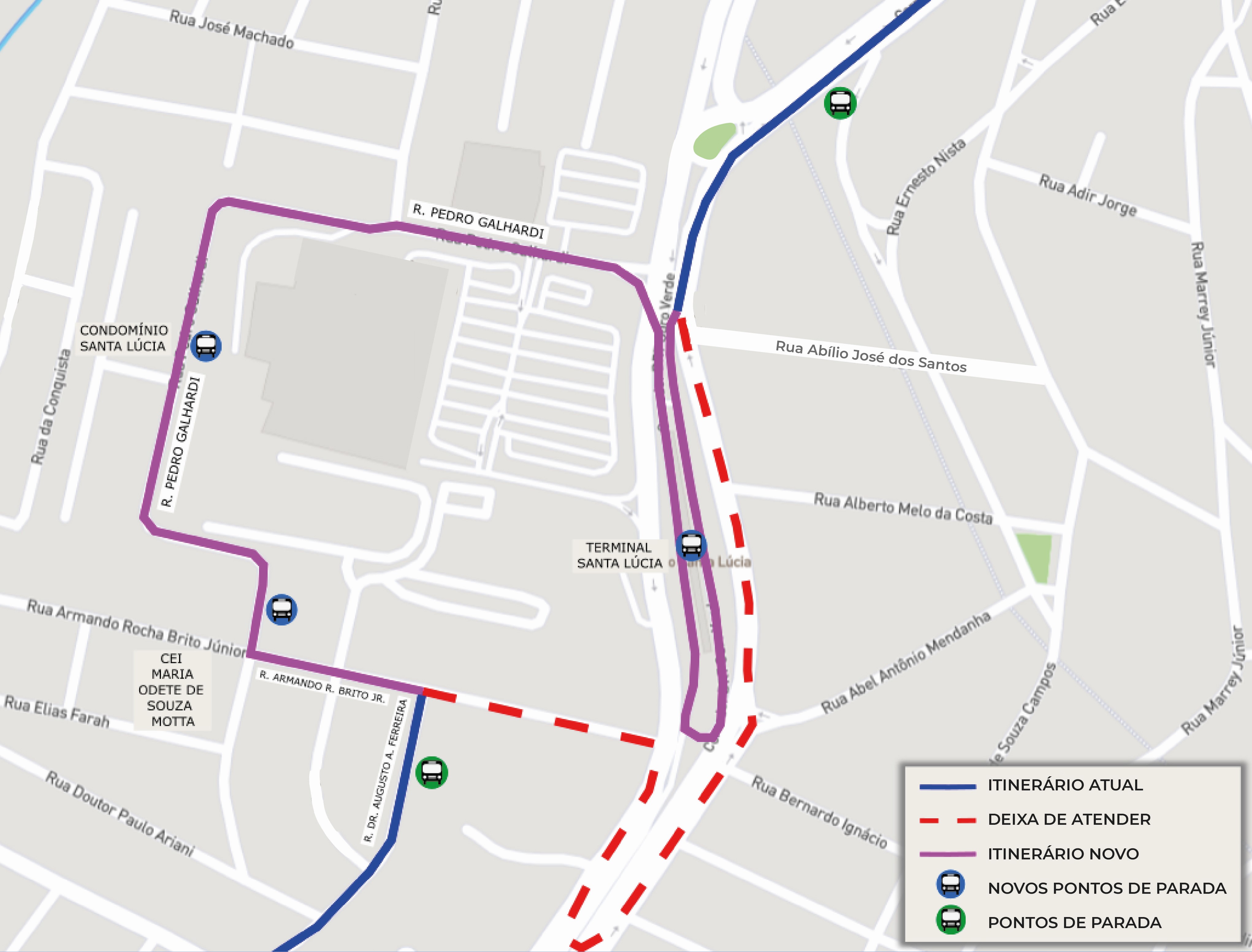 Novo itinerário da Linha 140 começa a funcionar na próxima segunda-feira, 14 de fevereiro