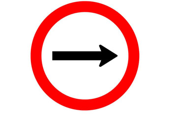 Nova sinalização indicará a mudança aos motoristas