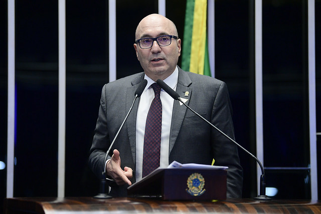 Dário Saadi na tribuna do Senado: "O que nós defendemos aqui é a redução das desigualdades"