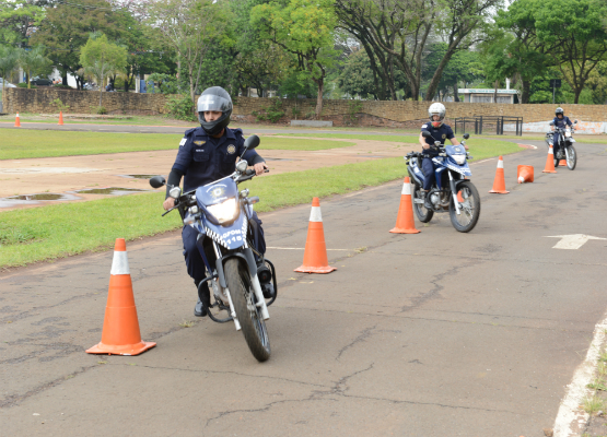 Agentes também foram treinados em pilotagem avançada 