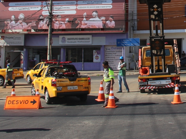 Agentes da Emdec vão monitorar o local e orientar os motoristas