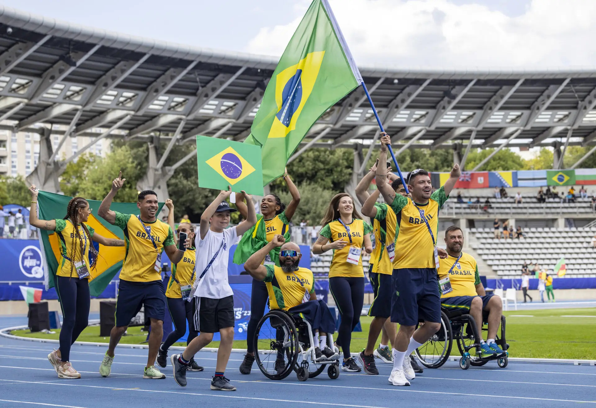 Equipe de atletismo paralímpica do Brasil: inclusão por meio do esporte