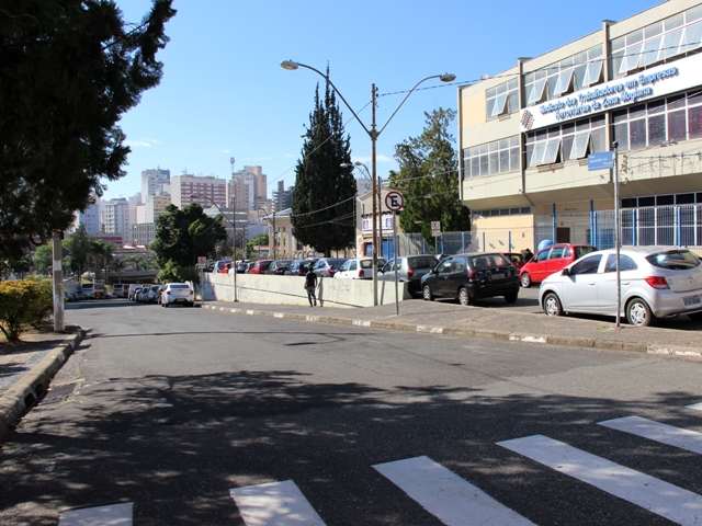 Local que ficará bloqueado...