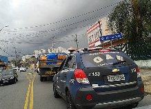 Viatura da GM que acompanhou o caso