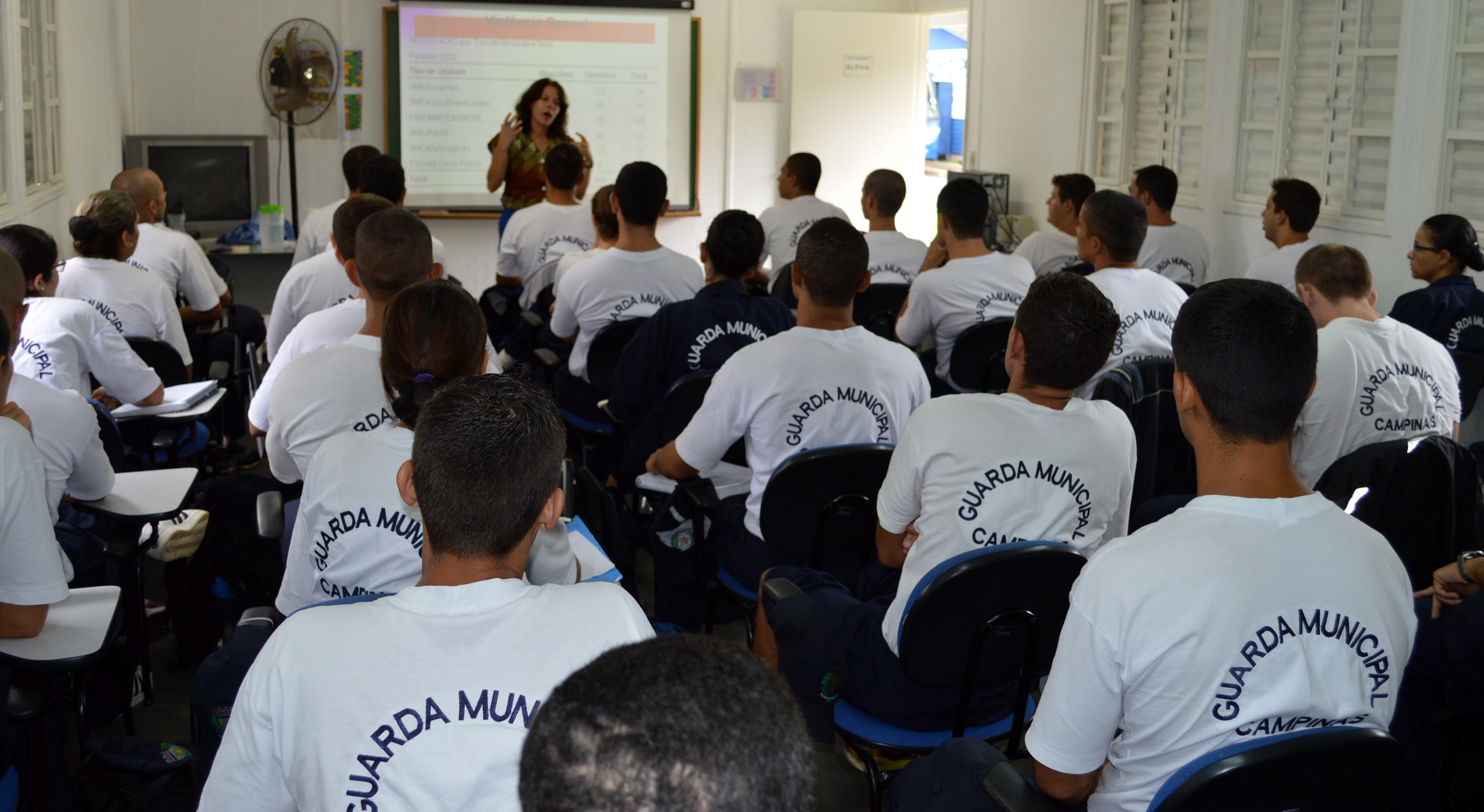 Aula abordou cuidados e apoio para as vítimas