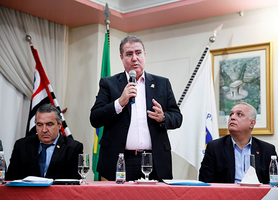 Prefeito Jonas no Encontro de Secretários Municipais de Segurança Pública