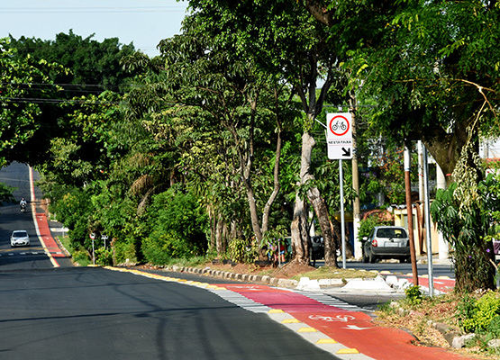 Ciclovia tem quase 2 km de extensão