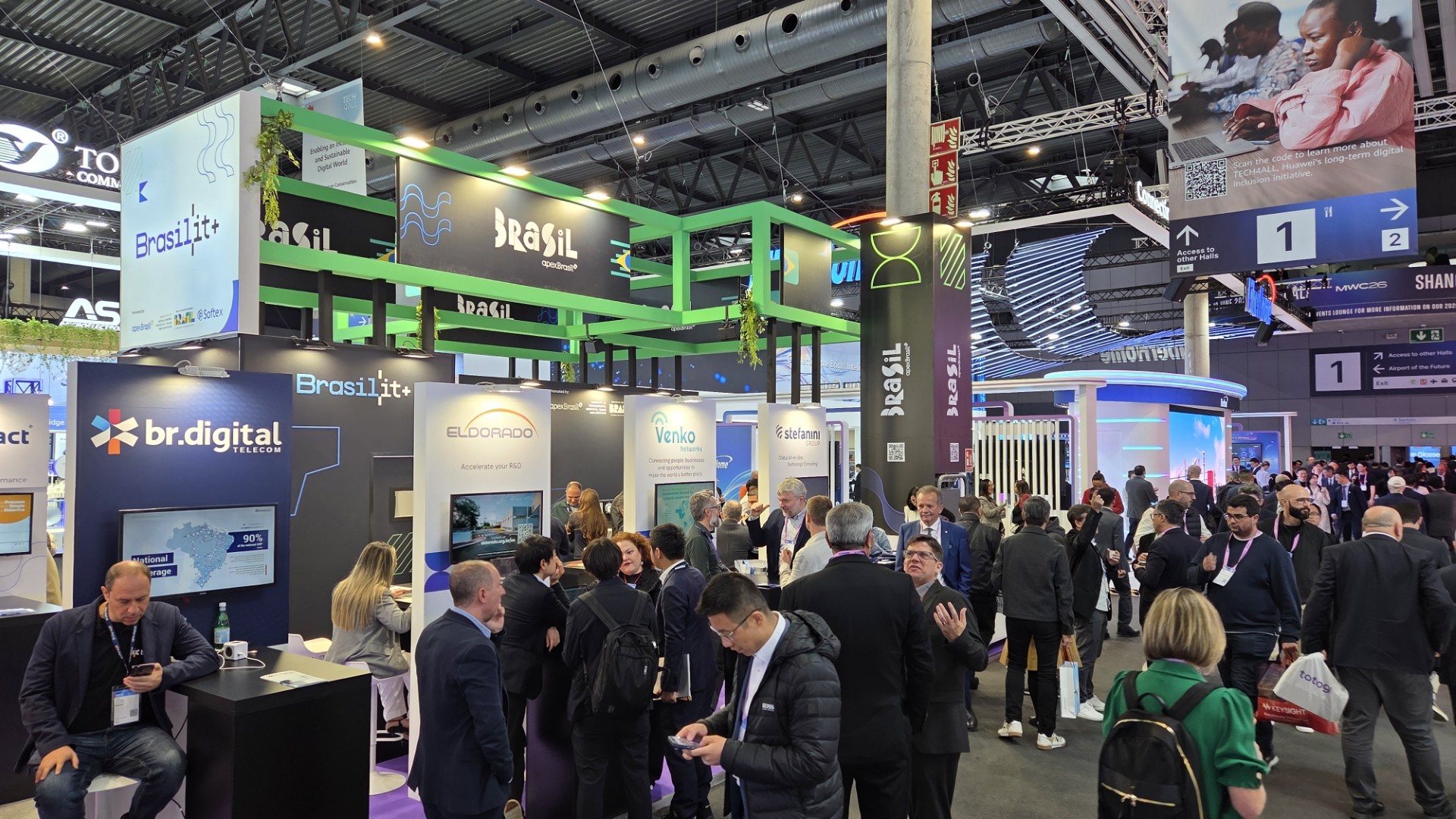 Evento é um dos principais encontros globais do setor de conectividade