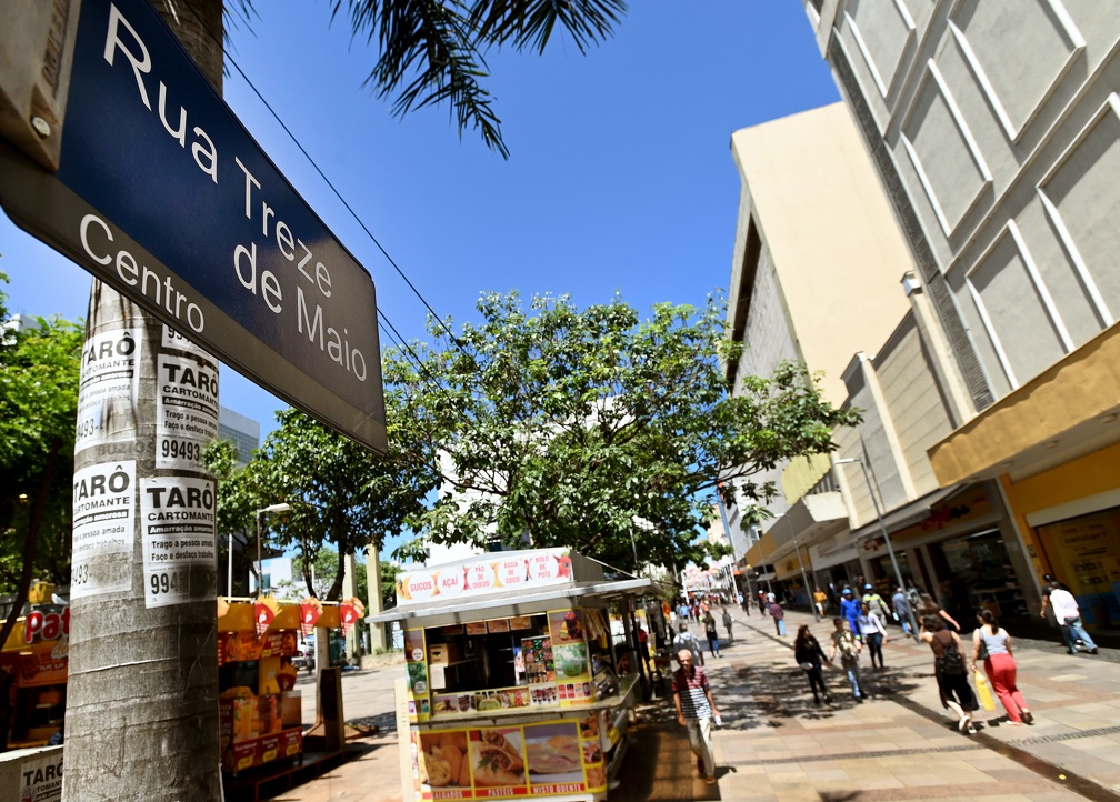 Vista da rua 13 de Maio: proposta para comerciantes será entregue até 13 de abril