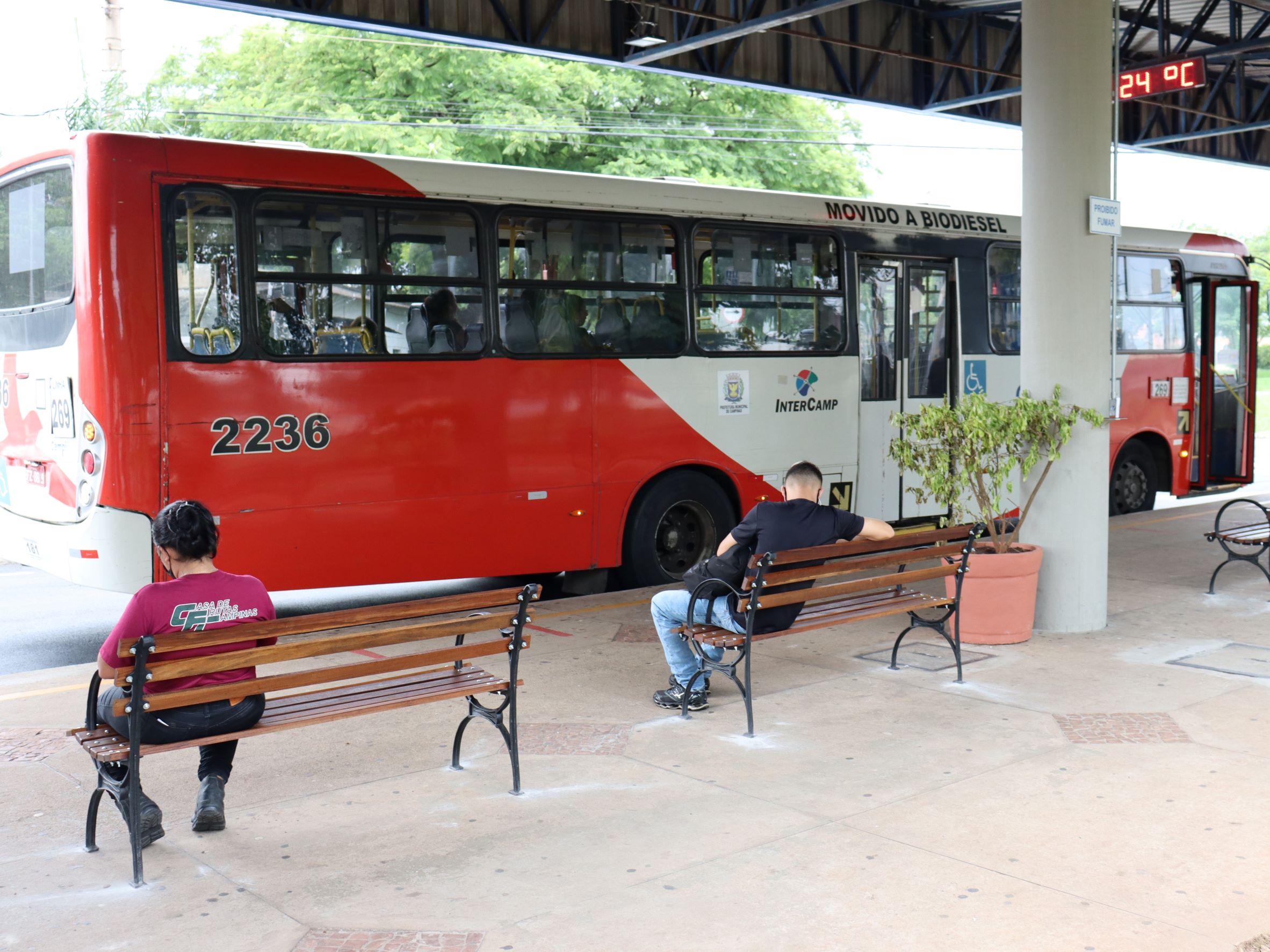 Mais conforto para os passageiros