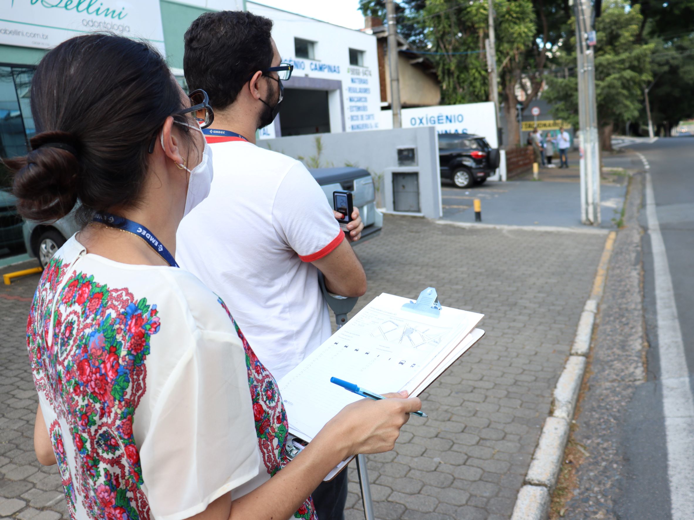 Atividade encerrou uma programação de três dias com as entidades, que incluiu inspeções de especialistas em segurança viária em todo o corredor da Avenida John Boyd Dunlop