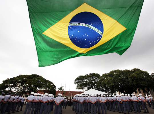 Dia de festa no quartel