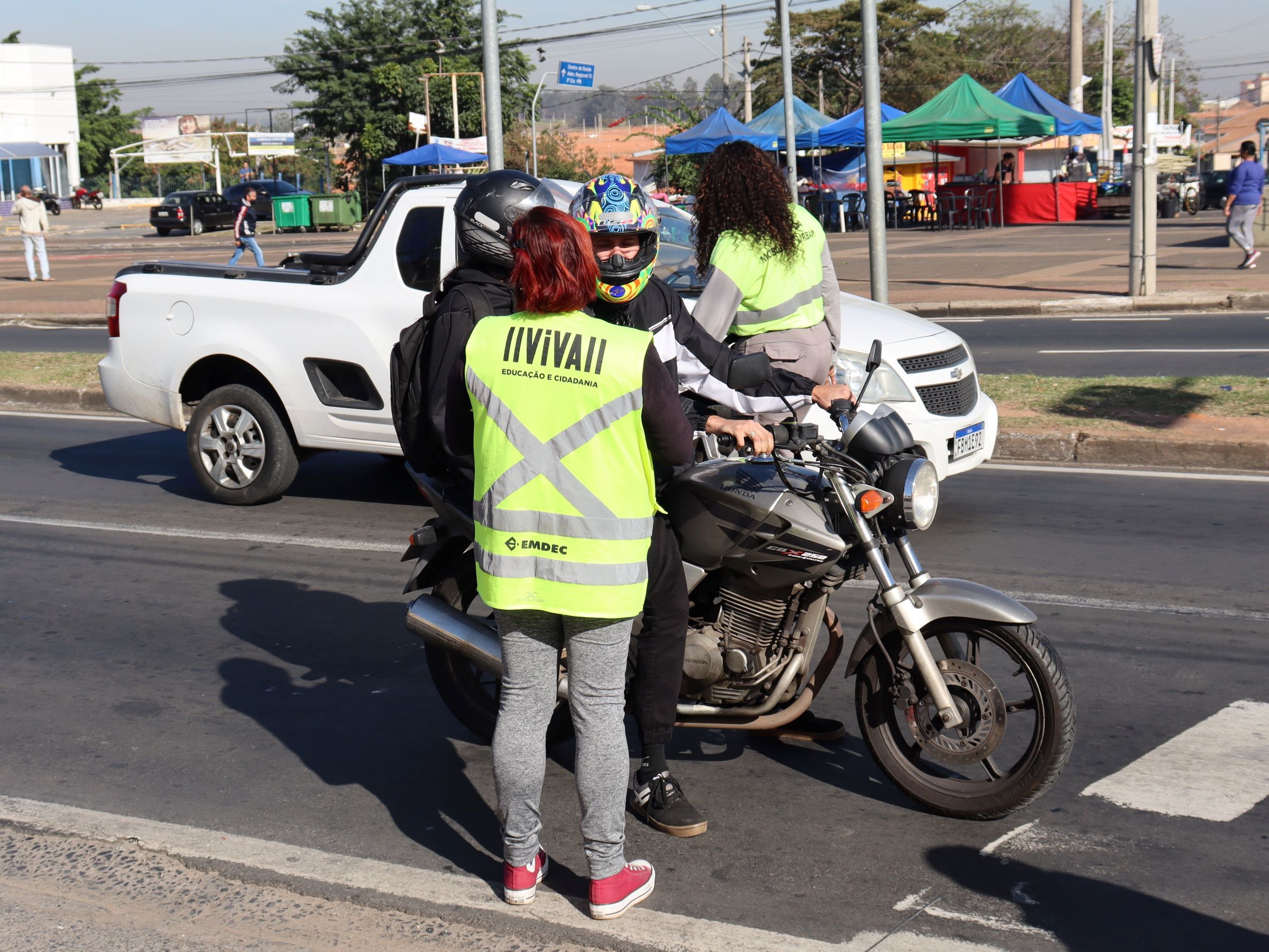 Emdec promove ações permanentes para ampliar a segurança entre motociclistas