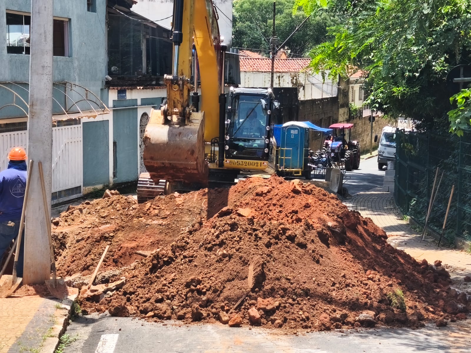 Equipe fará a reconstrução de um trecho de aproximadamente dois metros, ligando as duas partes íntegras da galeria
