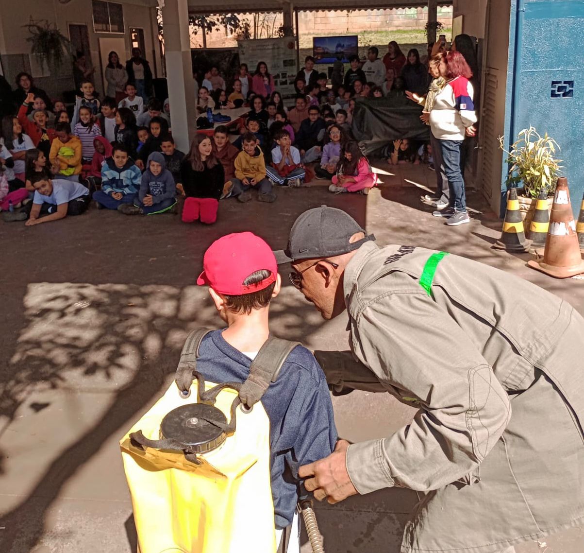 A meta é formar defensores da natureza