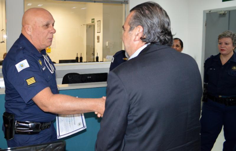 Secretário Luiz Augusto Baggio participou da cerimônia