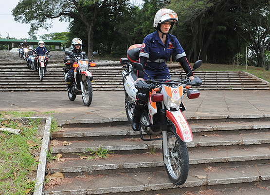 Oito guardas e três socorristas foram treinados