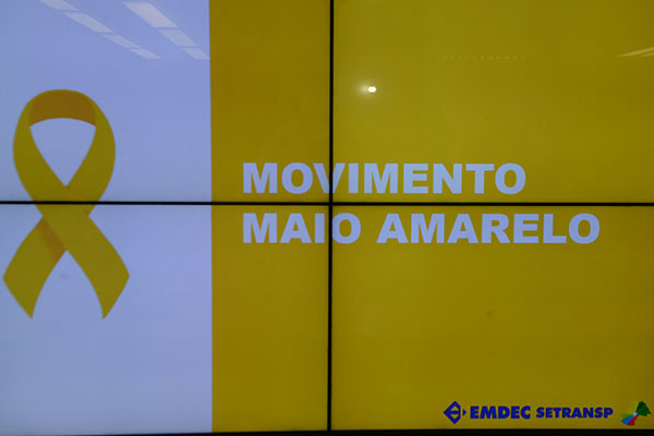 Logomarca do Maio Amarelo