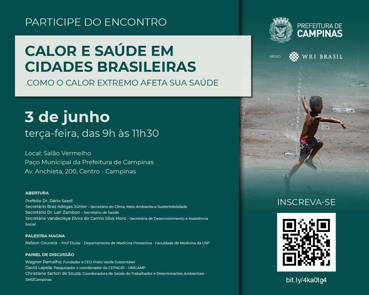 Evento será um espaço de escuta, diálogo e construção coletiva de soluções concretas para enfrentar os desafios climáticos nas cidades