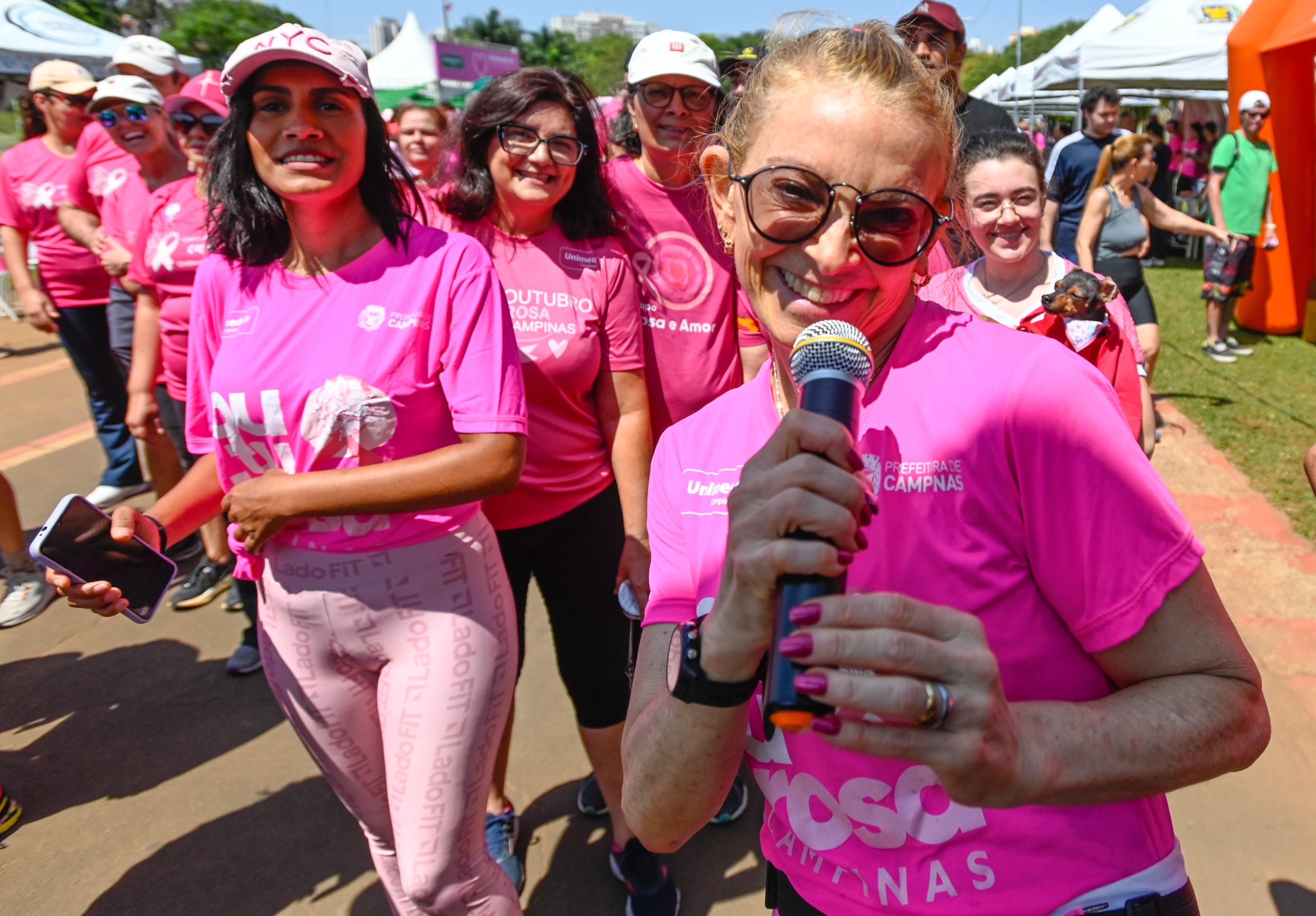 Secretária de Cultura e Turismo, Alexandra Caprioli, esteve presente nas atividades