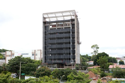 Prédio  do Camprev, onde trabalharão os novos estagiários