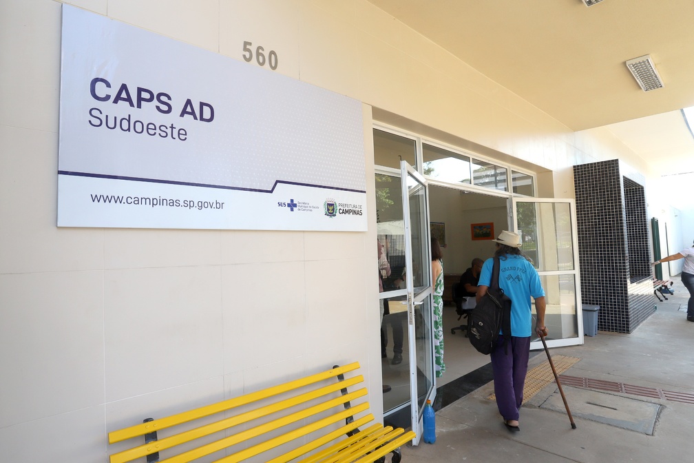 Campinas tem quatro CAPS AD, todos com atendimento 24h