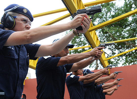 Estande é usado para preparar GMs