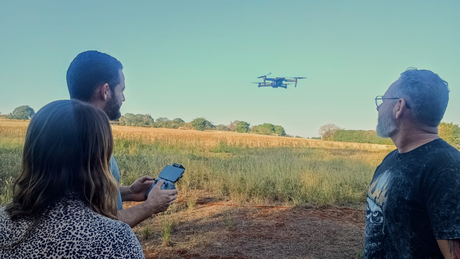 Drone é utilizado para reforçar a vigilância em pontos mais vulneráveis da Mata