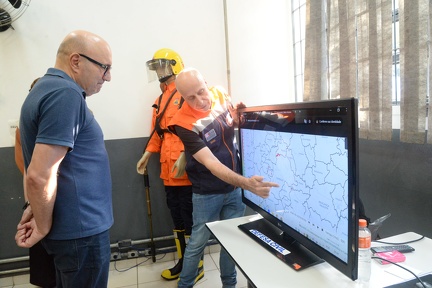 A Defesa Civil estará presente com ações de prevenção a desastres e monitoramento meteorológico e a demonstração de equipamentos