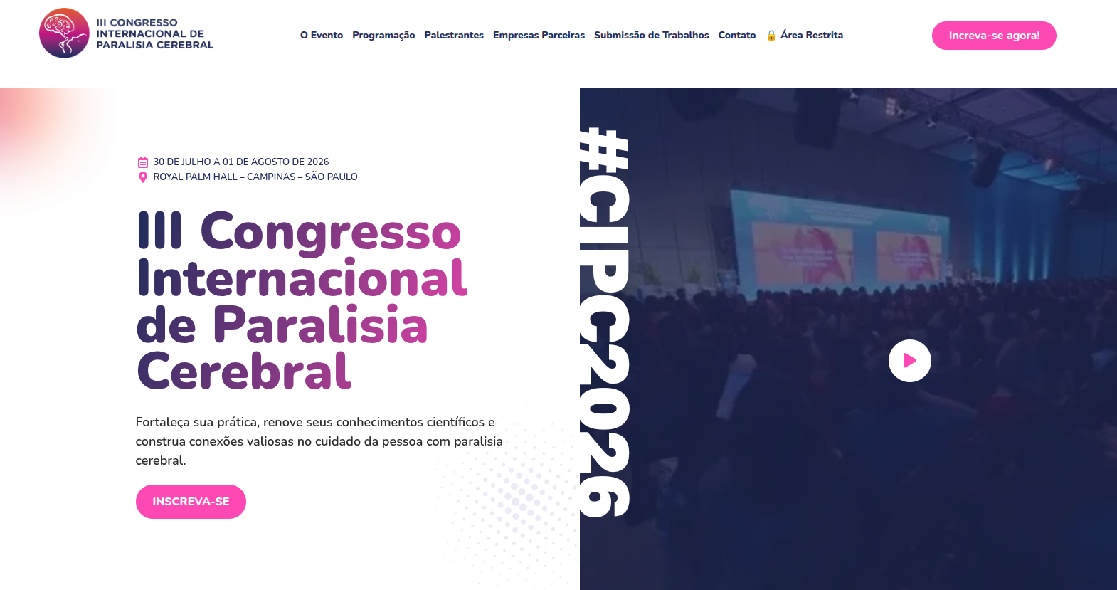 O encontro terá mais de 50 palestrantes confirmados, de acordo com a organização