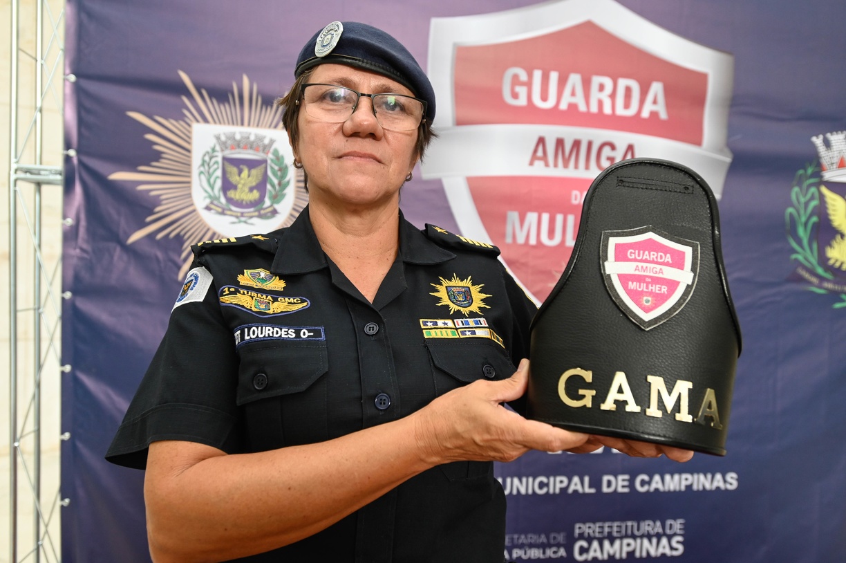 Comandante da Guarda Municipal, Maria de Lourdes Soares: “em dez anos, nenhuma mulher assistida pelo GAMA foi vítima de feminicídio"