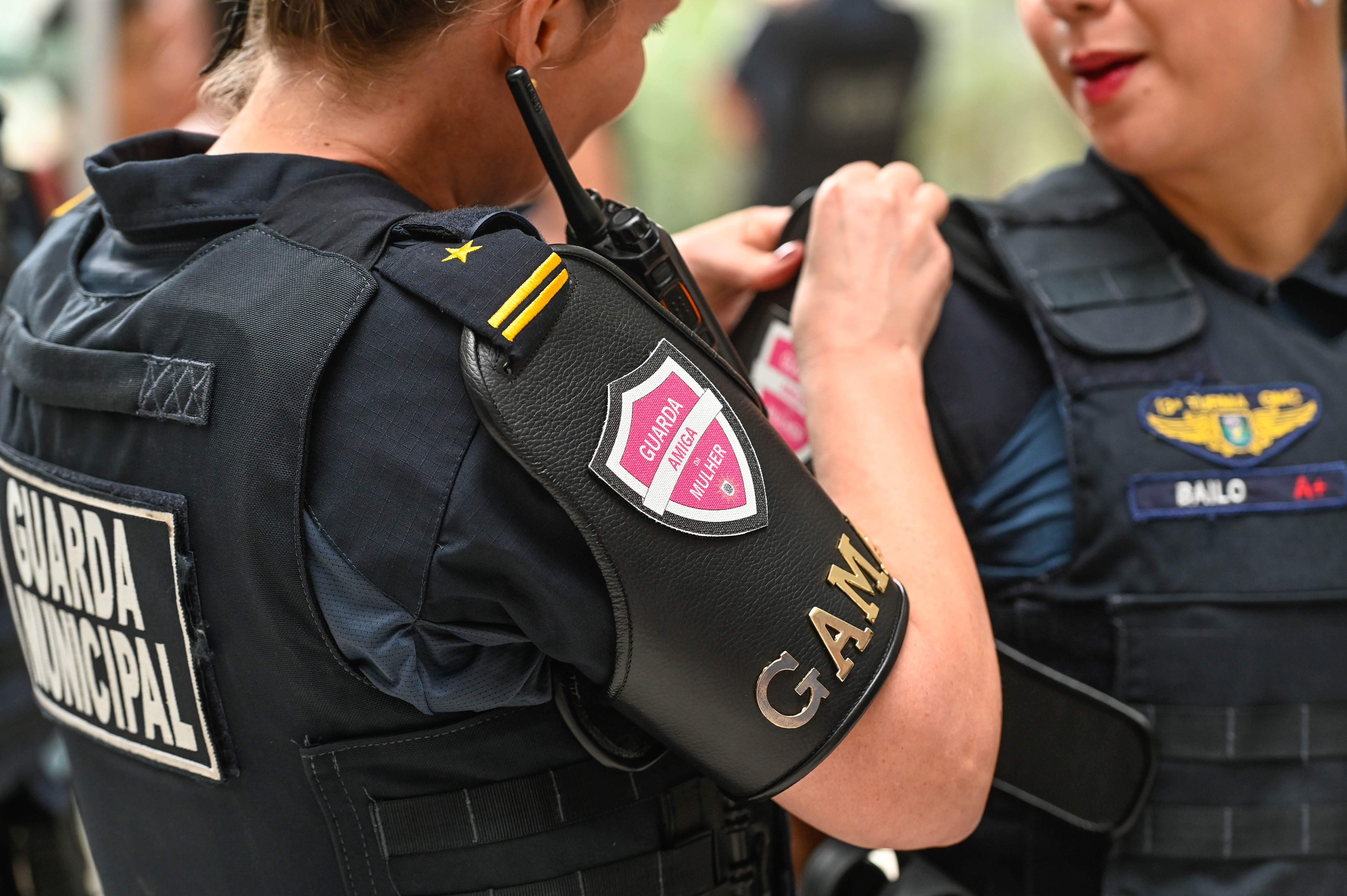 Comandante da GM, Maria de Lourdes Soares: participação no trabalho voluntário