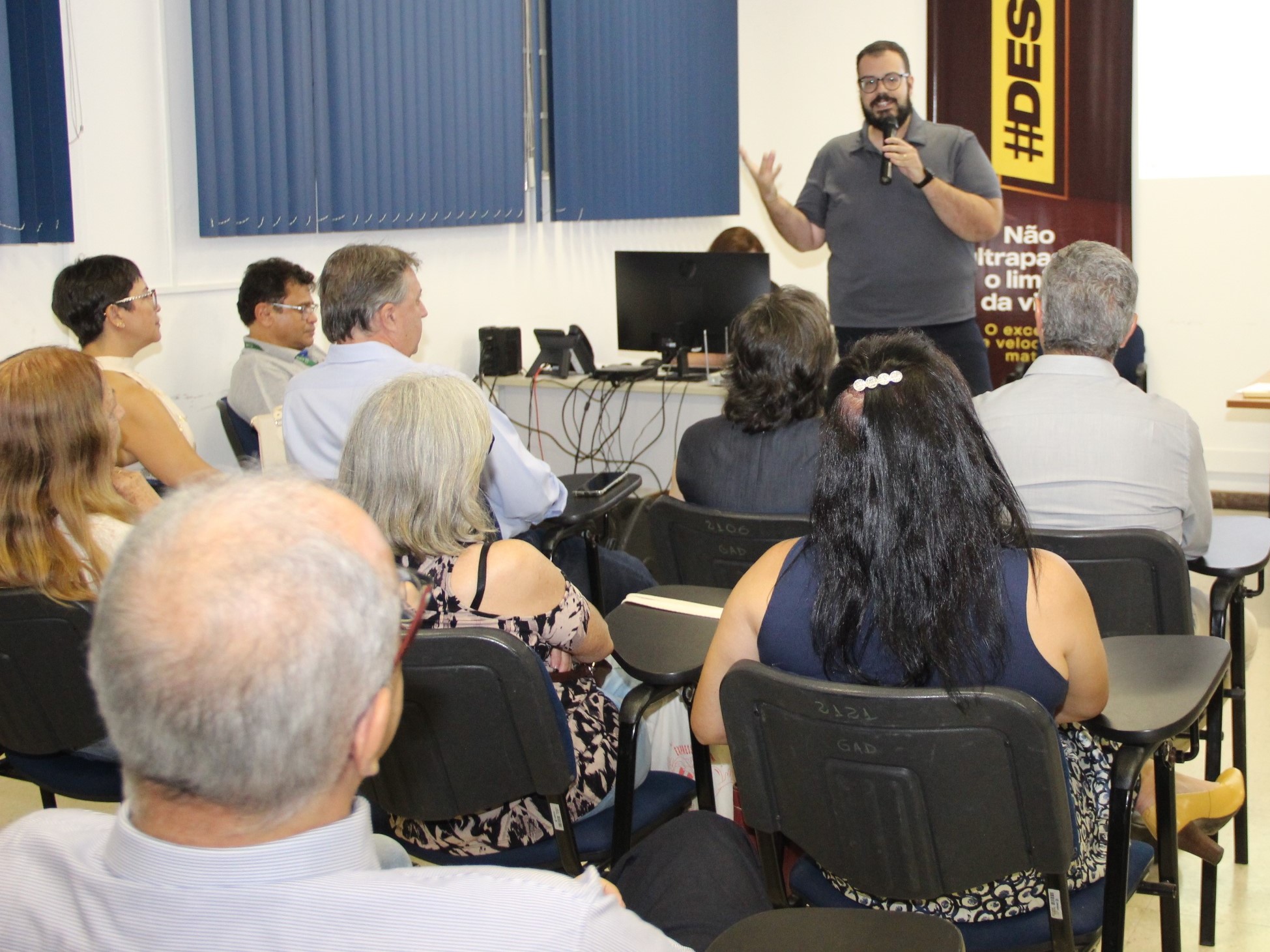 Secretário de Transportes, Fernando de Caires: destaque para a importância de haver cada vez mais pessoas representando a sua classe