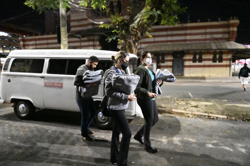 Nesta semana foi registrada a maior distribuição de cobertores em 2025