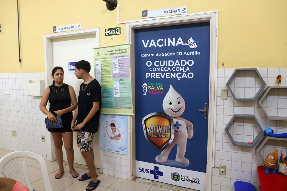 Salas de vacina terão funcionamento interrompido temporariamente nesta terça e quarta-feira