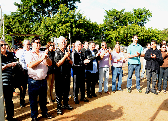 Cerimônia contou com a participação da comunidade