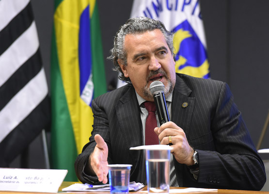 Secretário de Segurança Luiz Augusto Baggio: balanço