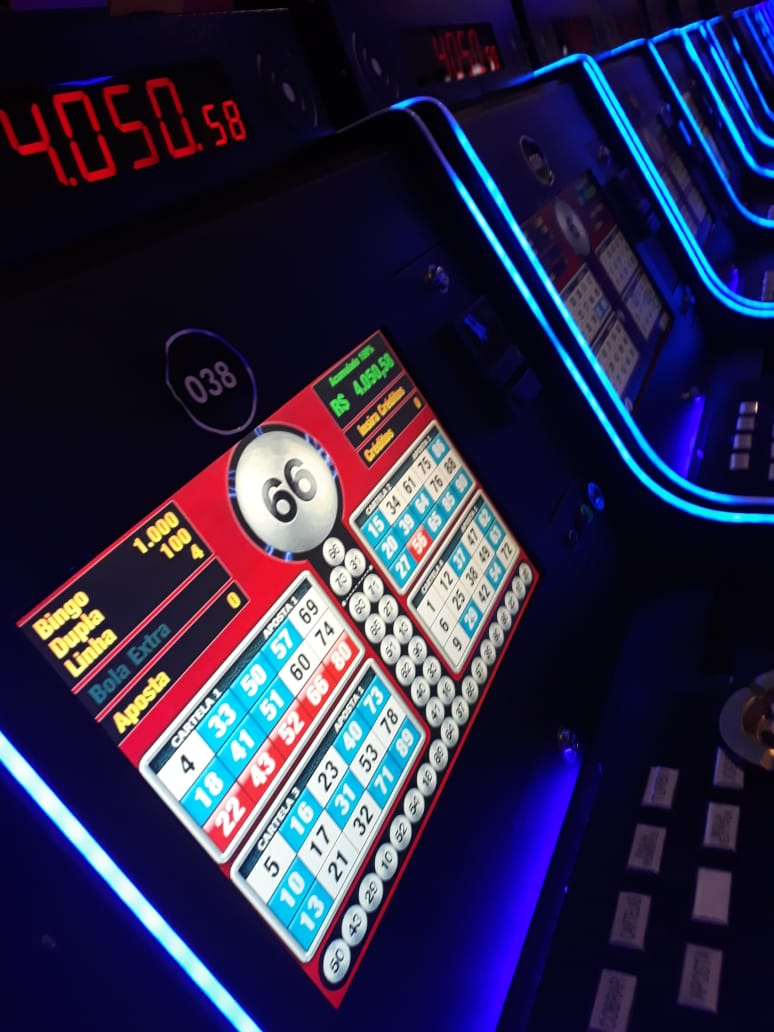 ... máquinas de bingo eletrônico