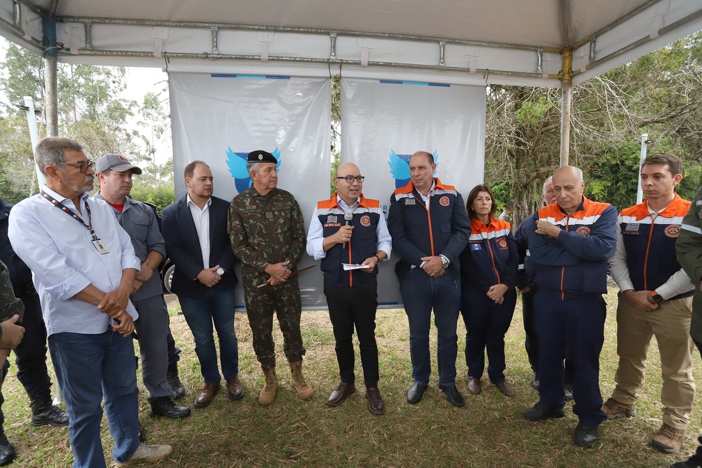 O prefeito Dário Saadi participou da apresentação do protocolo junto aos prefeitos de Itatiba e Morungaba, além de outras autoridades