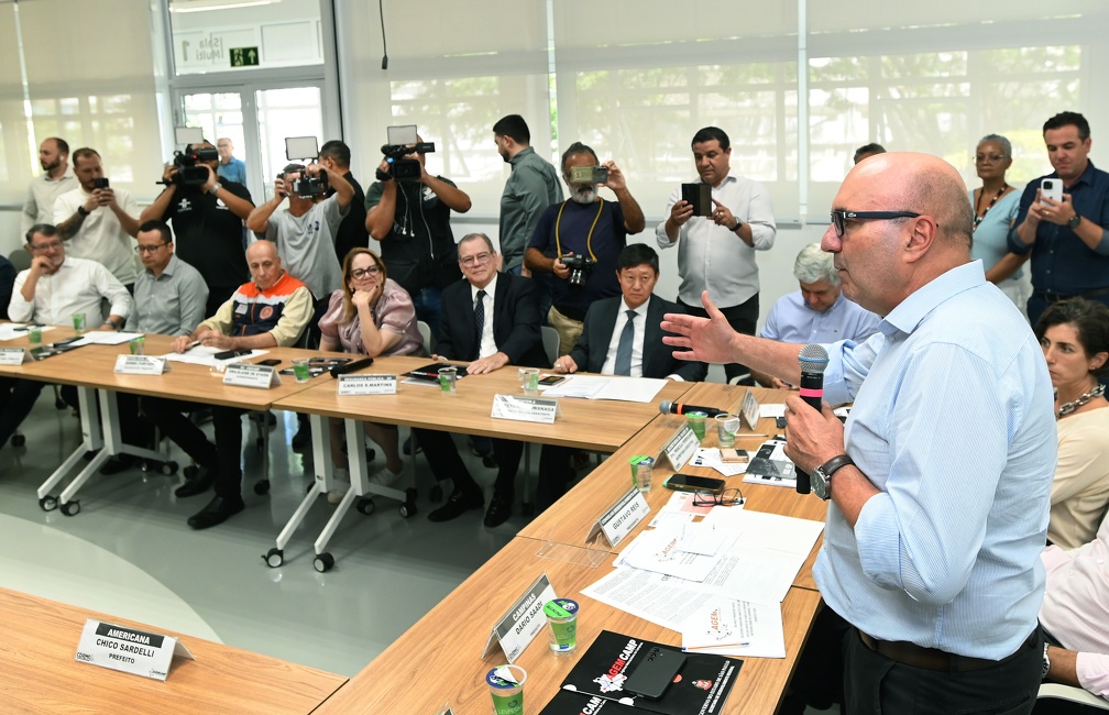 Em seu discurso, Dário priorizou a saúde e questões relacionadas aos extremos climáticos