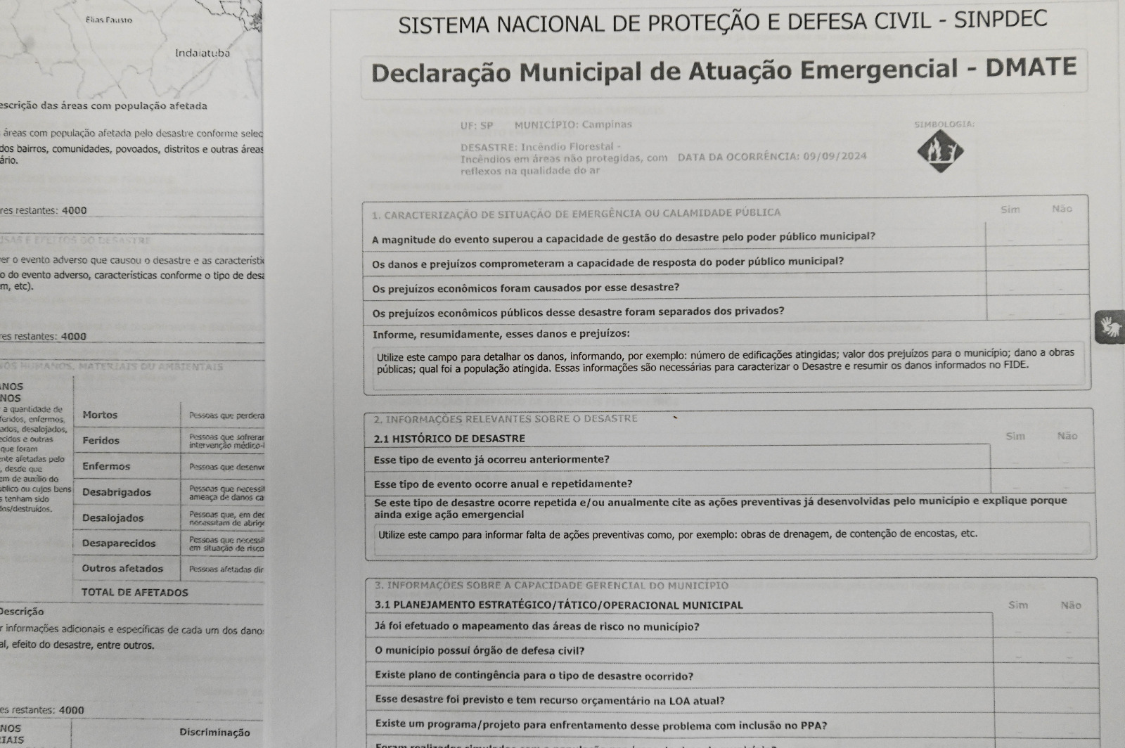 Reunião discutiu respostas exigidas pelos documentos