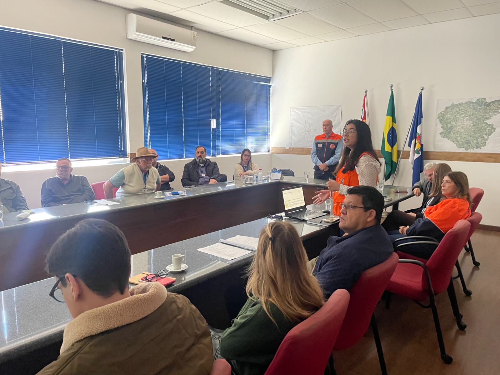 Maria Eduarda da Defesa Civil de Campinas também participou