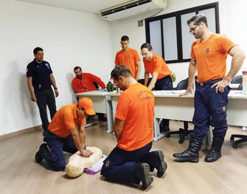 Samu trouxe técnicas para o atendimento imediato em diferentes tipos de emergência