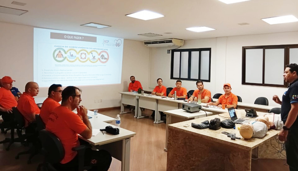 Diversos conteúdos foram abordados durante a capacitação 