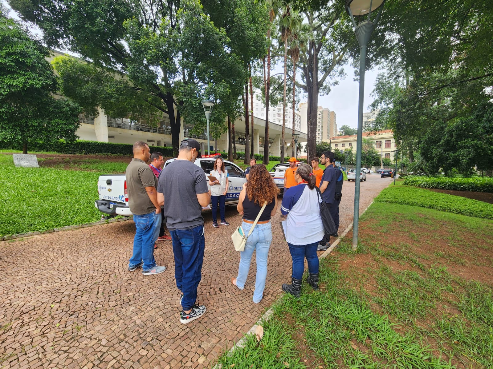 Ponto de encontro dos participantes foi no Paço Municipal 