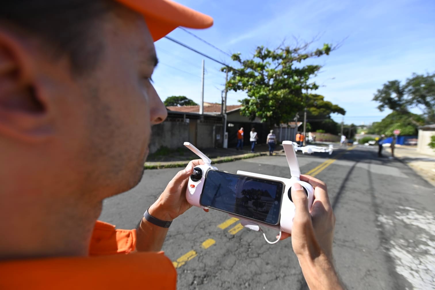 Força-tarefa contou com uso de drone