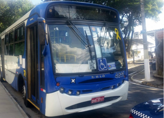 GM atuou com rapidez e impediu fogo em ônibus