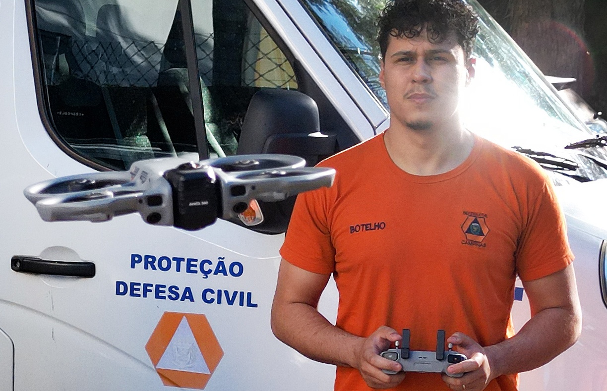 O novo modelo foi projetado para voar em ambientes confinados e estreitos