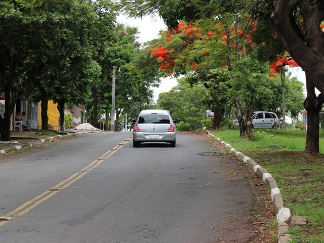 Visão geral da Rua Lucindo Silva