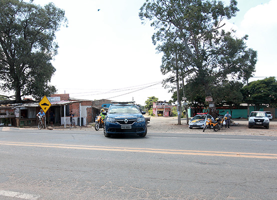 Vistoria e apreensão aconteceram na rodovia Miguel Melhado Campos